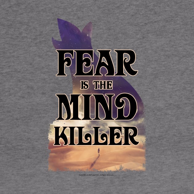 Fear Is The Mind Killer Sand Dunes Vintage by Dream Artworks